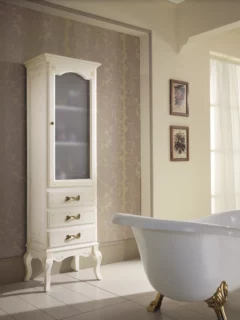 VERSAILLES 128 LAVABO IN VETRO  AVORIO CON DECORI — фото 3